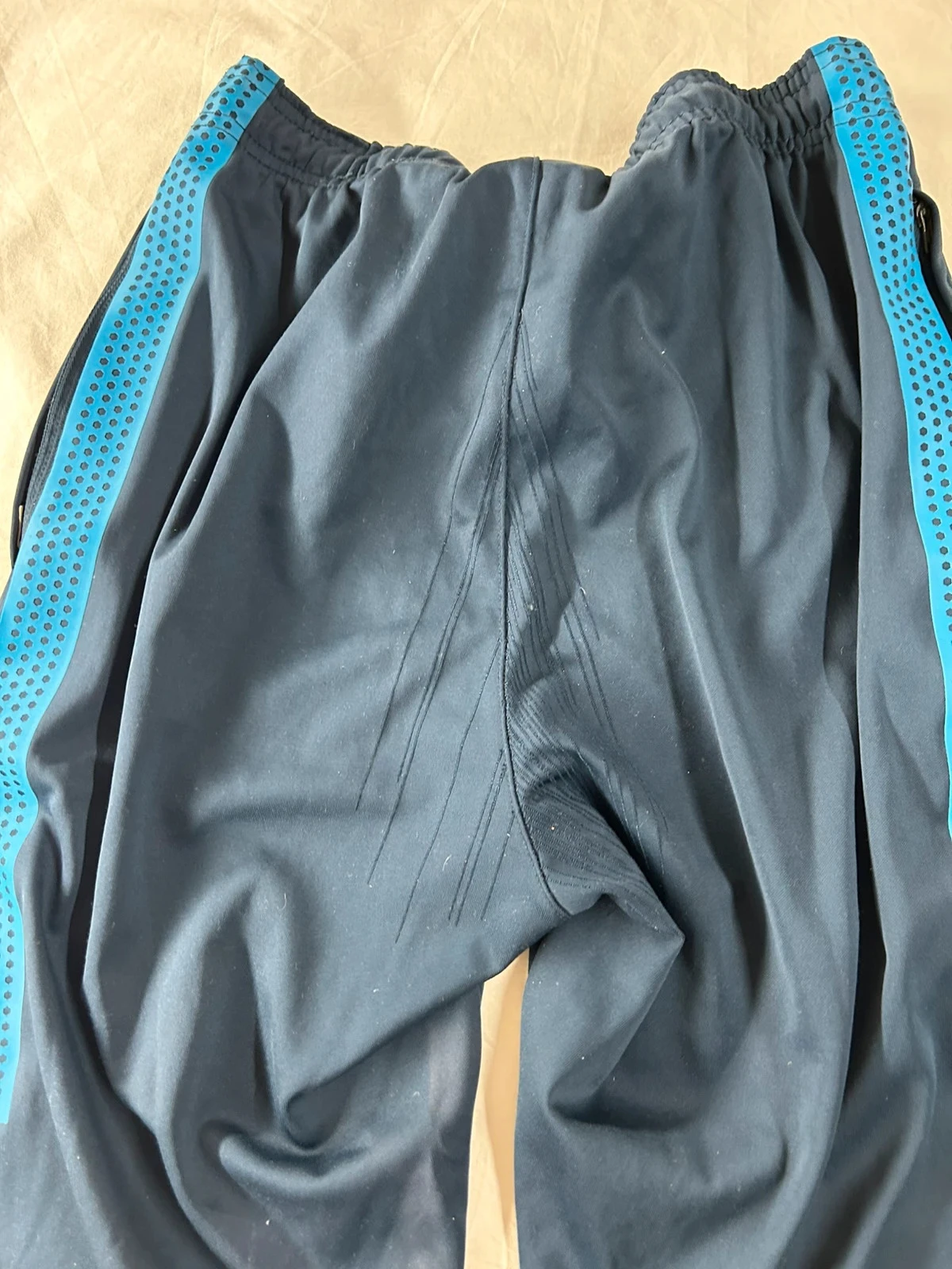 Calça de jogging de moletom azul marinho Nike dri fit tamanho 13 anos – photo 12